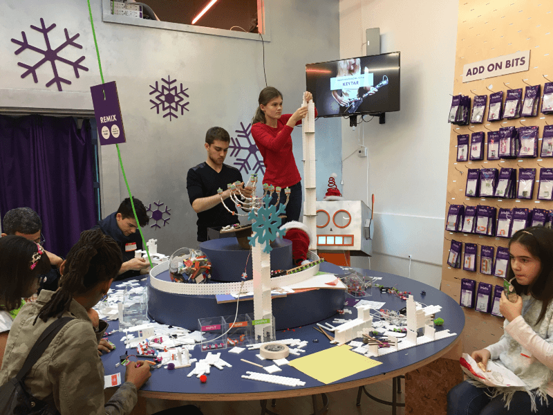 urbacraft Smart City workshop at the littleBits Store in New York